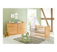 Pinolino Ensemble Natura 2 Pices Lit De Bb Volutif Commode Langer Extra Large