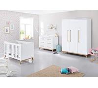 Pinolino Riva Ensemble complet pour chambre de bébé Blanc extra large