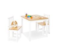 Ensemble de sièges pour enfants 'Fenna', blanc/naturel, 3 pcs.