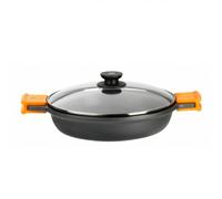 PINTI INOX Efficient Sauteuse 2 poignées, antiadhésive, avec couvercle, Ø40 cm