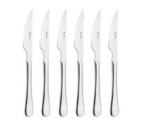 Pintinox, Lot de 6 couteaux à steak série Stresa, acier inoxydable sans nickel