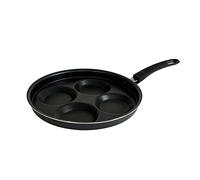 PINTINOX Prima Collection Black Poêle à Pancakes, blinis et Crêpes en aluminium antiadhésive, convient à tous feux sauf induction