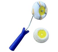 Pintre d'angle - Petit rouleau à poils épais, brosse durable | Mini outil de peinture de cloison sèche avec poignée ergonomique, rouleau de décoration de bricolage pour