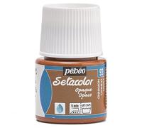 Pébéo Peinture textile Setacolor Opaque Cannelle 45 ml