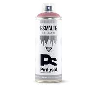 PINTUSOL Bombe Peinture Émail Brillante Rose Clair RAL3015 Finition Brillante, Résistant UV Haute Opacité, Application Facile, Multisurface Bois Métal Plastique Verre, Spray Professionnel 400ml