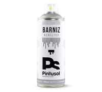 PINTUSOL Bombe Vernis Acrylique Brillant Transparent, Protection Décoration Durable, Idéal pour Peintures, Objets, Artisanat, Finition Brillante, Intérieur/Extérieur, Spray Professionnel 400ml