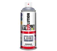 PINTYPLUS Aérosol de peinture EVOLUTION 520cc RAL 7001 Silver Grey