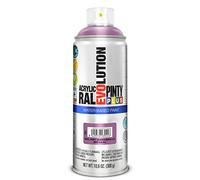 PINTYPLUS Aérosol de peinture EVOLUTION WATER BASED 520cc RAL 4001 Red Lilac