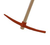 Pioche terrassier ESSENTIEL en acier 2,5kg avec manche bois brut 90cm - MERMIER - 985106 Bois G