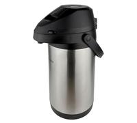 Pioneer Flacon 4,0 L en acier inoxydable avec levier, flacon étanche pour boissons chaudes et froides, distributeur de boissons à pompe facile à utiliser pour les événements