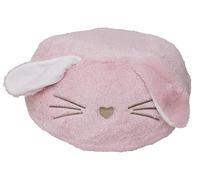 Pioupiou et Merveilles - Pouf Oreilles Chat pour Chambre Enfant - Glitter Rose - pour Les Enfants Entre 1 et 4 Ans - Made in France - Confort - Liberté de Mouvement - 16674