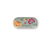 PIP STUDIO Plat grand 33x15,5cm BLOOMING TALES Fantasy Blue bleu clair