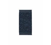 PIP STUDIO Serviette de douche JASMIN JACQUARD 70x140cm Bleu foncé bleu marine