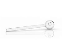 Pipe à huile en verre Pyrex - Longue poignée