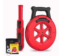 Pipe Blockage Detector, Water Pipe Locator Underground Diagnostic-Tool | Wall Scanner Pipeline Blocking Clogging Scanner Plumbers Instrument For Metal PVC Water Pipes (40m)