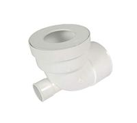 pipe coudée pour wc - courte - diamètre 100 mm - piquage femelle 40 mm - nicoll cwp40
