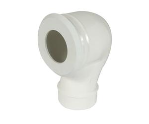 pipe coudée pour wc - diamètre 100 mm - sortie verticale - nicoll cwp33 | Pipe WC - NICOLL - Verticale - Diamètre 95 à 116mm