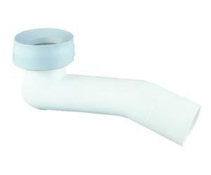 Pipe coudée PVC D75 pour cuvette WC ASPIRAMBO PORCHER D5994AC