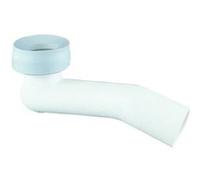 Pipe coudée PVC D75 pour cuvette WC ASPIRAMBO - PORCHER - D5994AC G