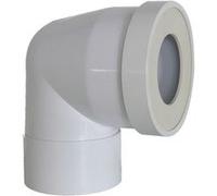 Pipe courte coudée femelle 100x125 - REGIPLAST - ASPC G