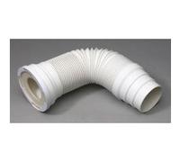 Pipe de WC extensible souple Diam.10 cm WIRQUIN Blanc G