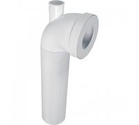 Pipe longue Ø 93 avec prise d' air REGIPLAST