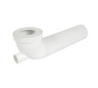 pipe longue pour wc - diamètre 100 mm - longueur 400 mm - piquage femelle 40 mm- nicoll ctwp40