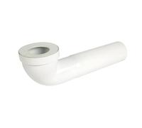 pipe longue pour wc - diamètre 93 mm - longueur 400 mm - nicoll ctw5540