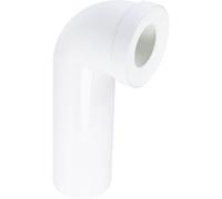 Pipe WC coudée longue Ø 93mm - longueur 330 mm REGIPLAST