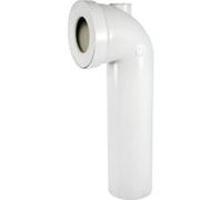 Pipe WC longue Ø 100 mâle avec piquage Ø40 GRANDSIRE