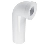 Pipe WC longue 350 mm - joint élastomère Ø65/95 mm - sortie Ø100 NICOLL