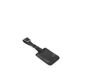 Piquadro - Étiquette d'Adresse avec Technologie Connequ - Femme - Accessoires - Noir - Taille: ONE Size