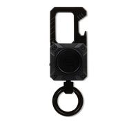 Piquadro - Porte-clés en métal avec traqueur - unisex - Accessoires - Noir - Taille: ONE Size
