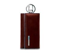 Piquadro - Porte-clés marron foncé avec mousqueton - unisex - Accessoires - Brun - Taille: ONE Size