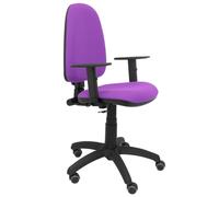 Piqueras y Crespo Ayna Bali Chaise de Bureau Accoudoirs Réglables Roues Parquet Lilas