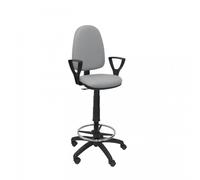 Piqueras y Crespo Ayna Bali Tabouret à Bras Fixes Gris Clair
