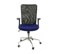 Piqueras y Crespo Chaise de bureau ergonomique Minaya bleue