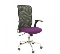 Piqueras y Crespo Chaise Minaya Siège arrière en maille noire Bali Violet