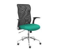 Piqueras y Crespo Chaise Minaya Siège arrière en maille noire Vert Bali