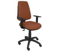 Piqueras y Crespo Elche CP Bali Chaise de bureau Accoudoirs réglables Roues en nylon marron