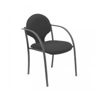Piqueras y Crespo Hellin Pack de 2 Chaises Châssis Noir Bali Noir