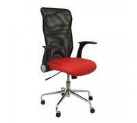 Piqueras Y Crespo Minaya Chaise en simili cuir rouge