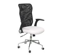 Piqueras y Crespo Minaya Chaise en similicuir blanc