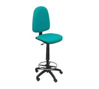 Piqueras y Crespo T04CP - Tabouret Ergonomique, réglable en Hauteur avec Repose-Pieds Vert Clair