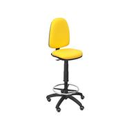 Piqueras y Crespo T04CP Tabouret Ergonomique réglable en Hauteur Repose-Pieds et roulettes de parquet