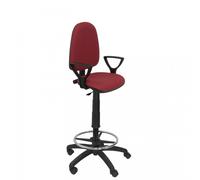 Piqueras y Crespo Tabouret Ayna Bali Marron Accoudoirs Fixes