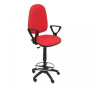 Piqueras y Crespo Tabouret Bali Rouge Ayna avec Bras Fixes