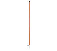 Piquet cloture de rechange 1 pointe Ako Premium Jaune 90 cm