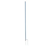 Piquet cloture de rechange double pointe Ako Premium Bleu 122 cm