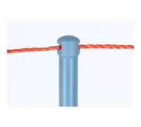 Piquet cloture de rechange double pointe Ako Premium Orange 90 cm
